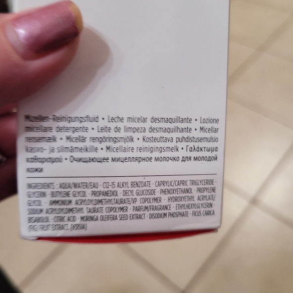 CLARINS RE-MOVE Micellar Cleansing Milk 6.8 oz / 200 ml Sealed New With Box - Picture 4 of 4